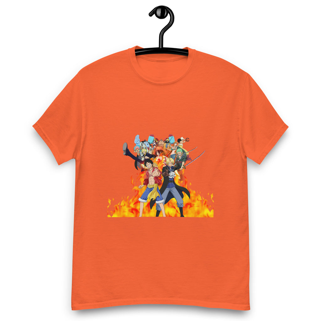 One Piece tees Monkey D. Luffy, Nami, Roronoa Zoro, Shanksn Anime Graphic Tshirt