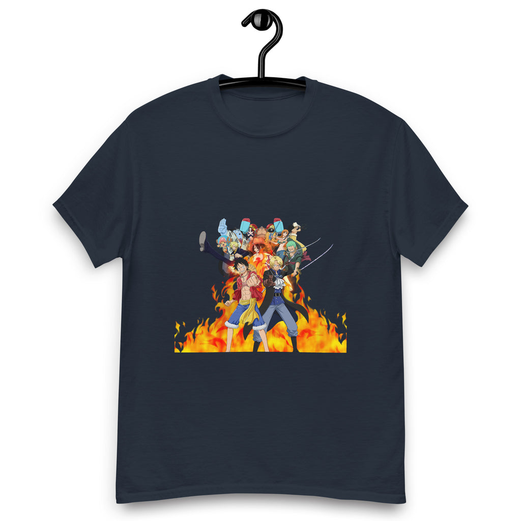 One Piece tees Monkey D. Luffy, Nami, Roronoa Zoro, Shanksn Anime Graphic Tshirt