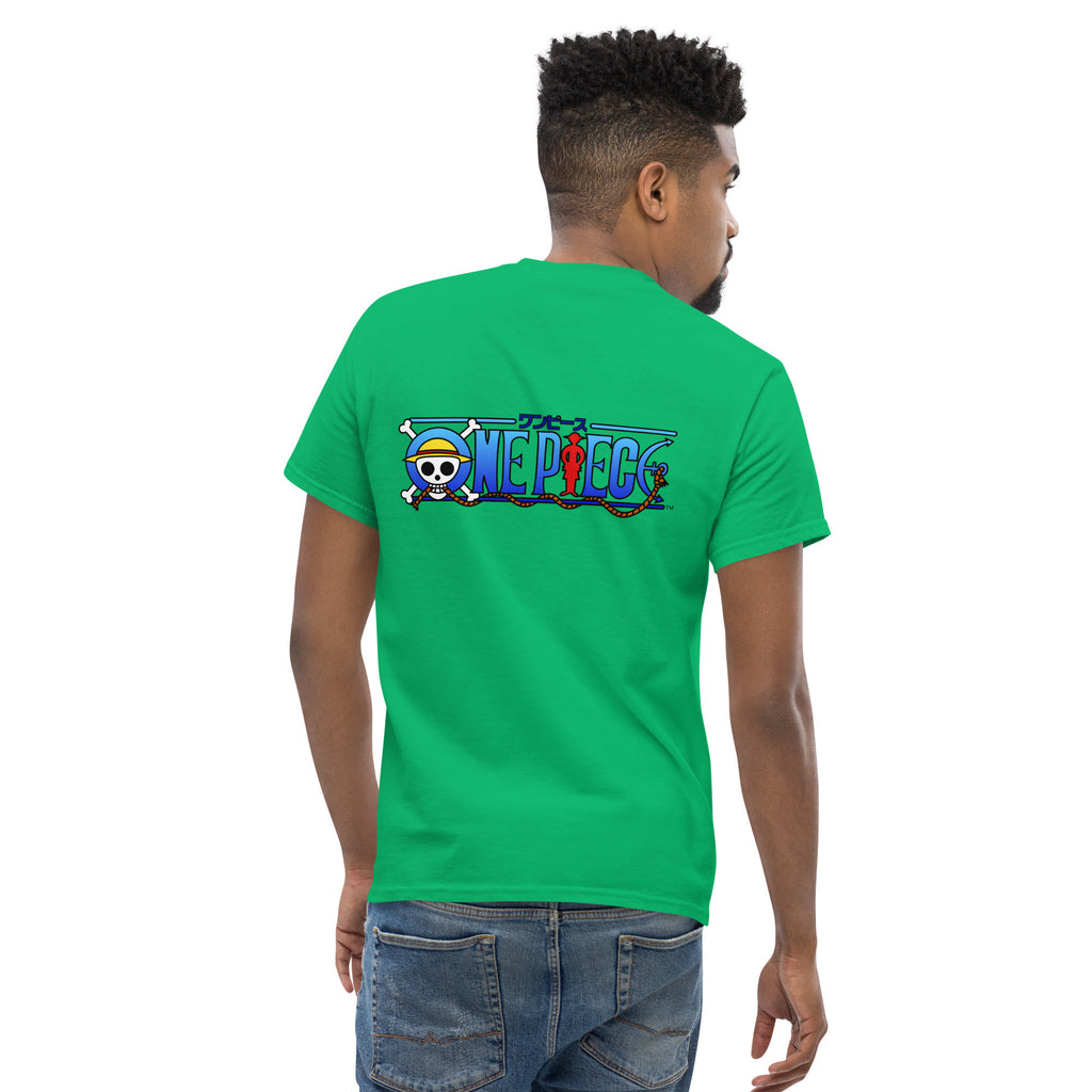 One Piece tees Monkey D. Luffy, Nami, Roronoa Zoro, Shanksn Anime Graphic Tshirt