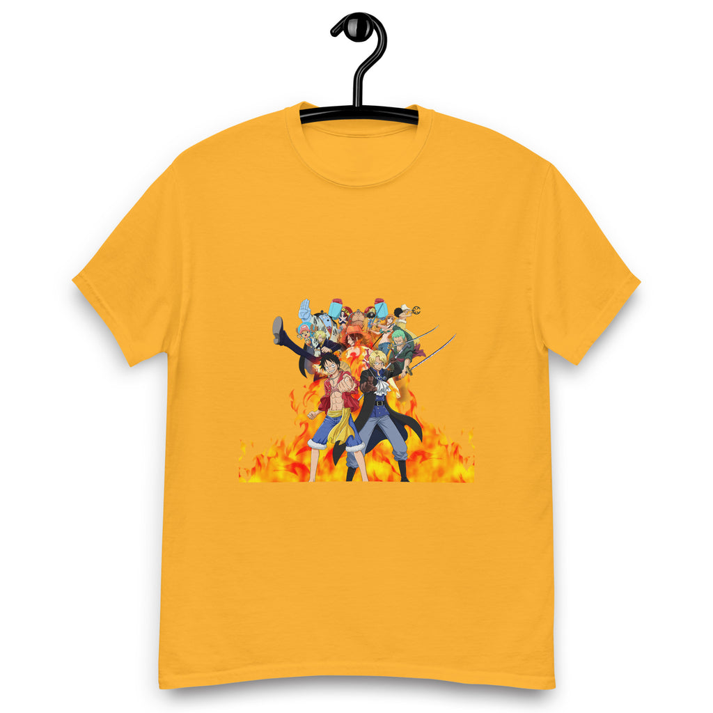 One Piece tees Monkey D. Luffy, Nami, Roronoa Zoro, Shanksn Anime Graphic Tshirt