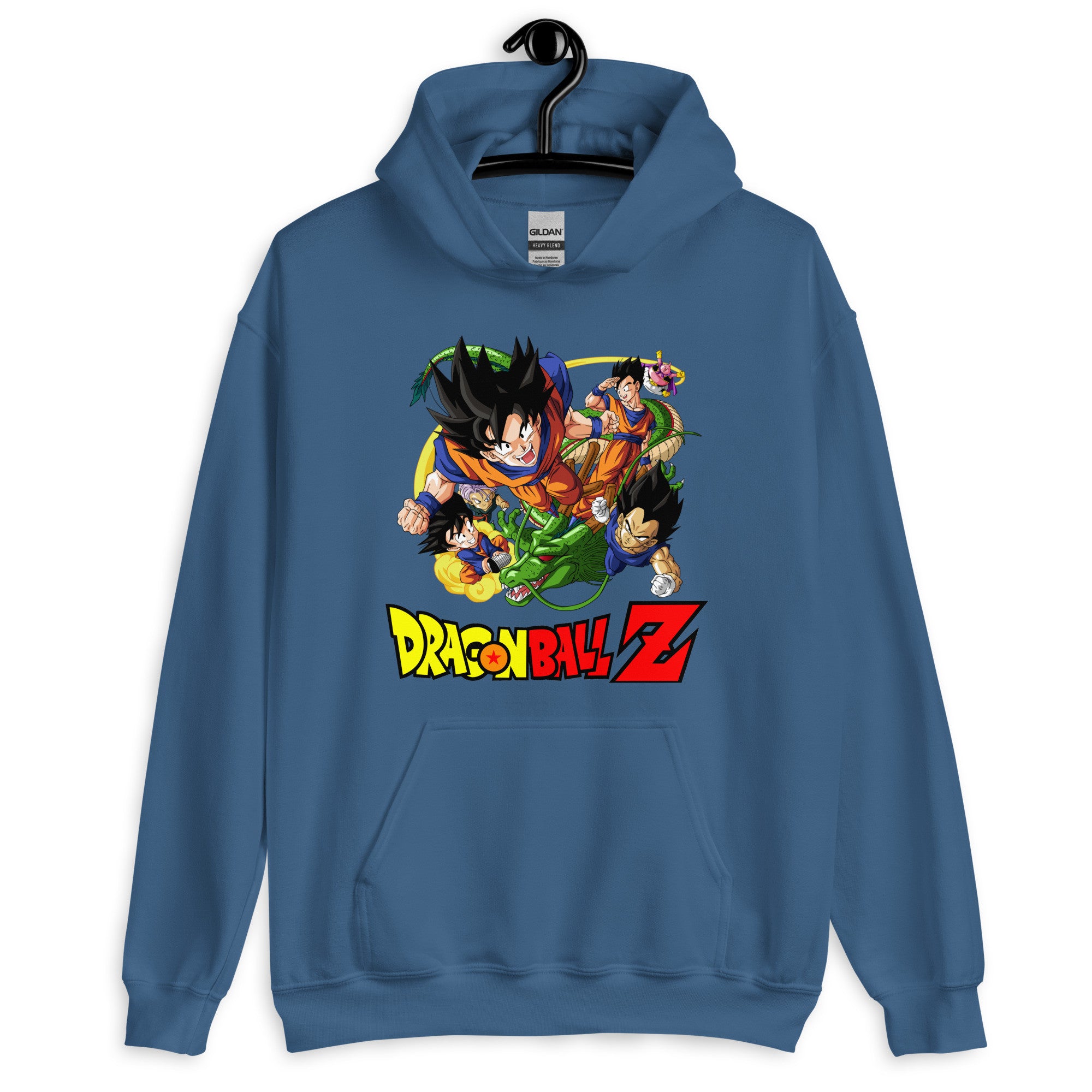 Dragon Ball Z Unisex Hoodie Goku, Vegeta, Gohan, Goten Graphic Anime Hoodie