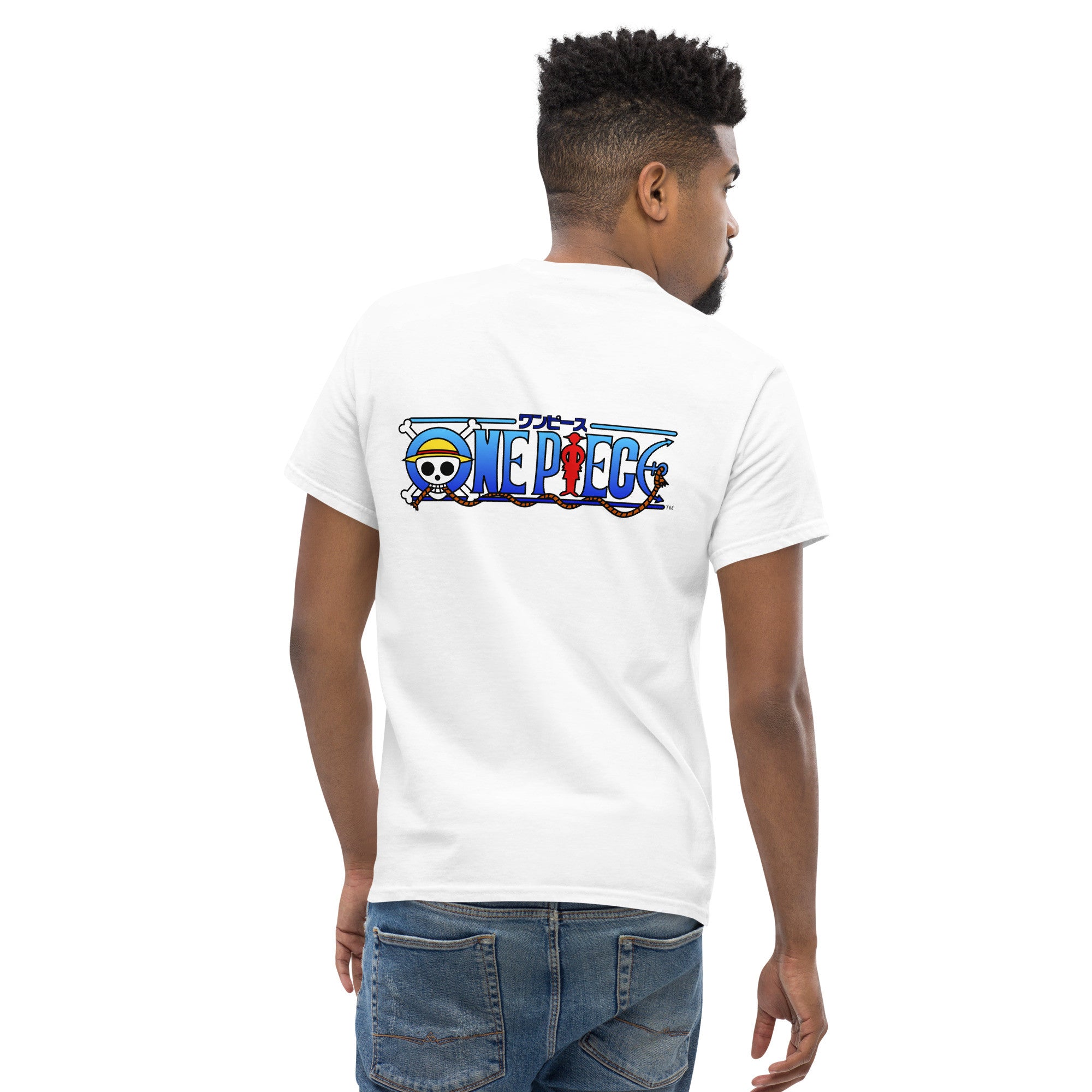 One Piece tees Monkey D. Luffy, Nami, Roronoa Zoro, Shanksn Anime Graphic Tshirt