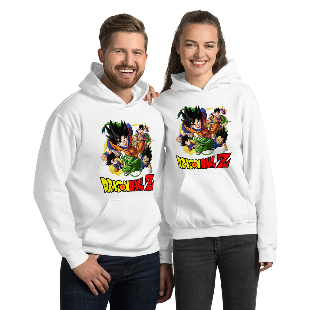 Dragon Ball Z Unisex Hoodie Goku, Vegeta, Gohan, Goten Graphic Anime Hoodie