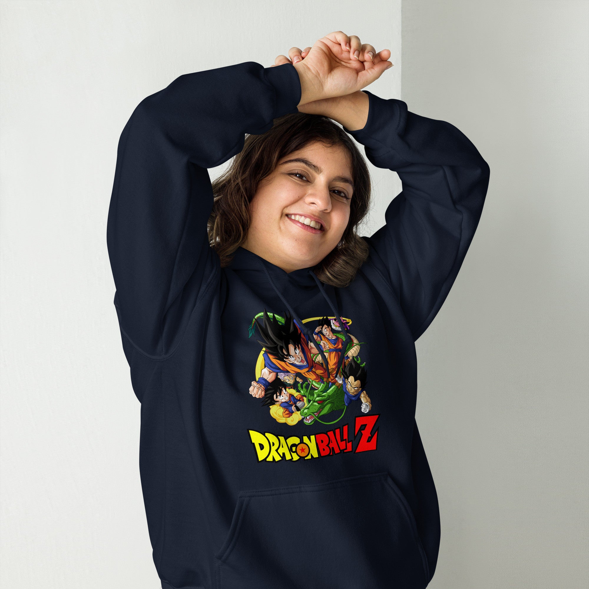Dragon Ball Z Unisex Hoodie Goku, Vegeta, Gohan, Goten Graphic Anime Hoodie