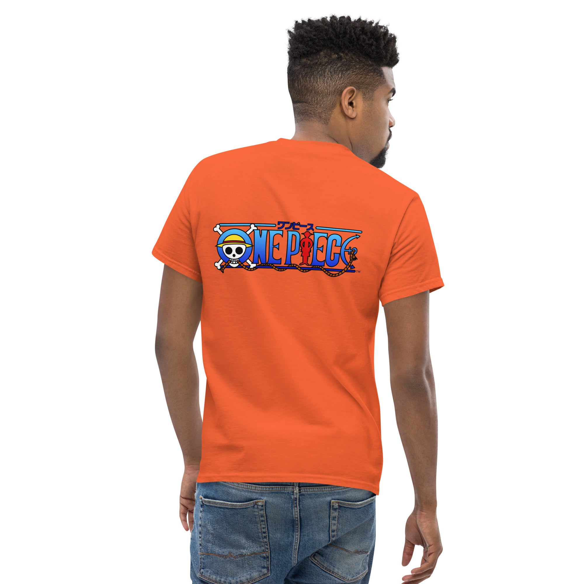 One Piece tees Monkey D. Luffy, Nami, Roronoa Zoro, Shanksn Anime Graphic Tshirt