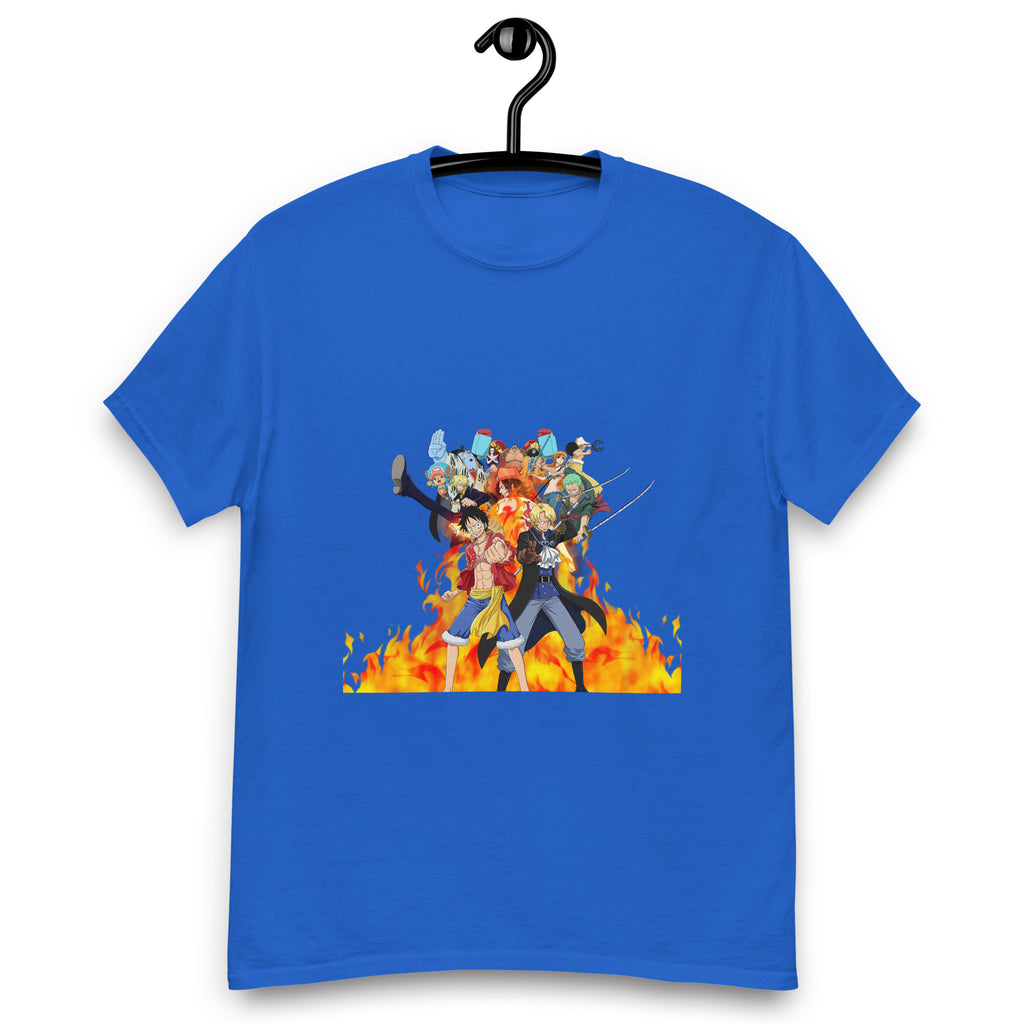 One Piece tees Monkey D. Luffy, Nami, Roronoa Zoro, Shanksn Anime Graphic Tshirt
