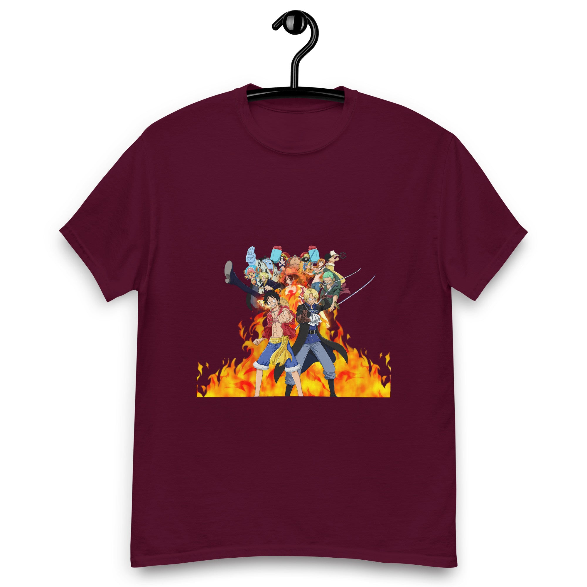 One Piece tees Monkey D. Luffy, Nami, Roronoa Zoro, Shanksn Anime Graphic Tshirt