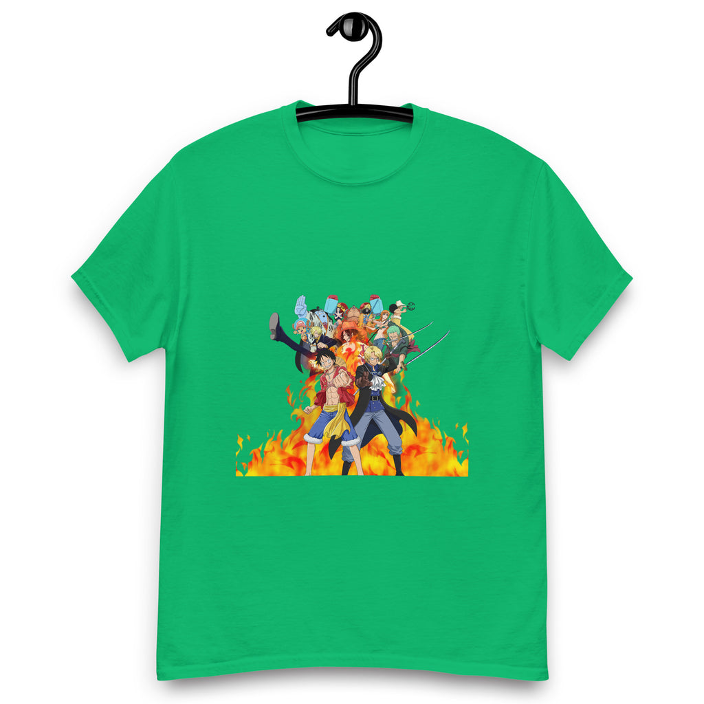One Piece tees Monkey D. Luffy, Nami, Roronoa Zoro, Shanksn Anime Graphic Tshirt