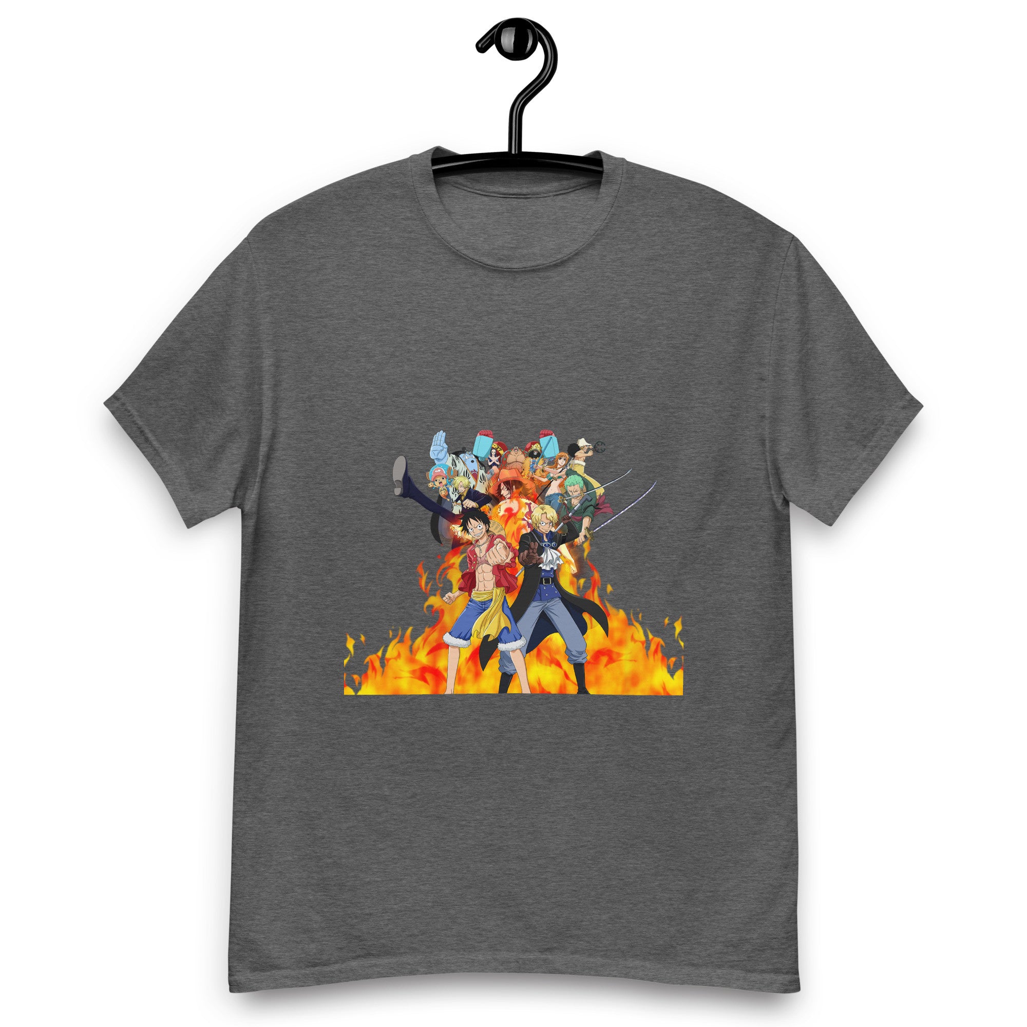 One Piece tees Monkey D. Luffy, Nami, Roronoa Zoro, Shanksn Anime Graphic Tshirt