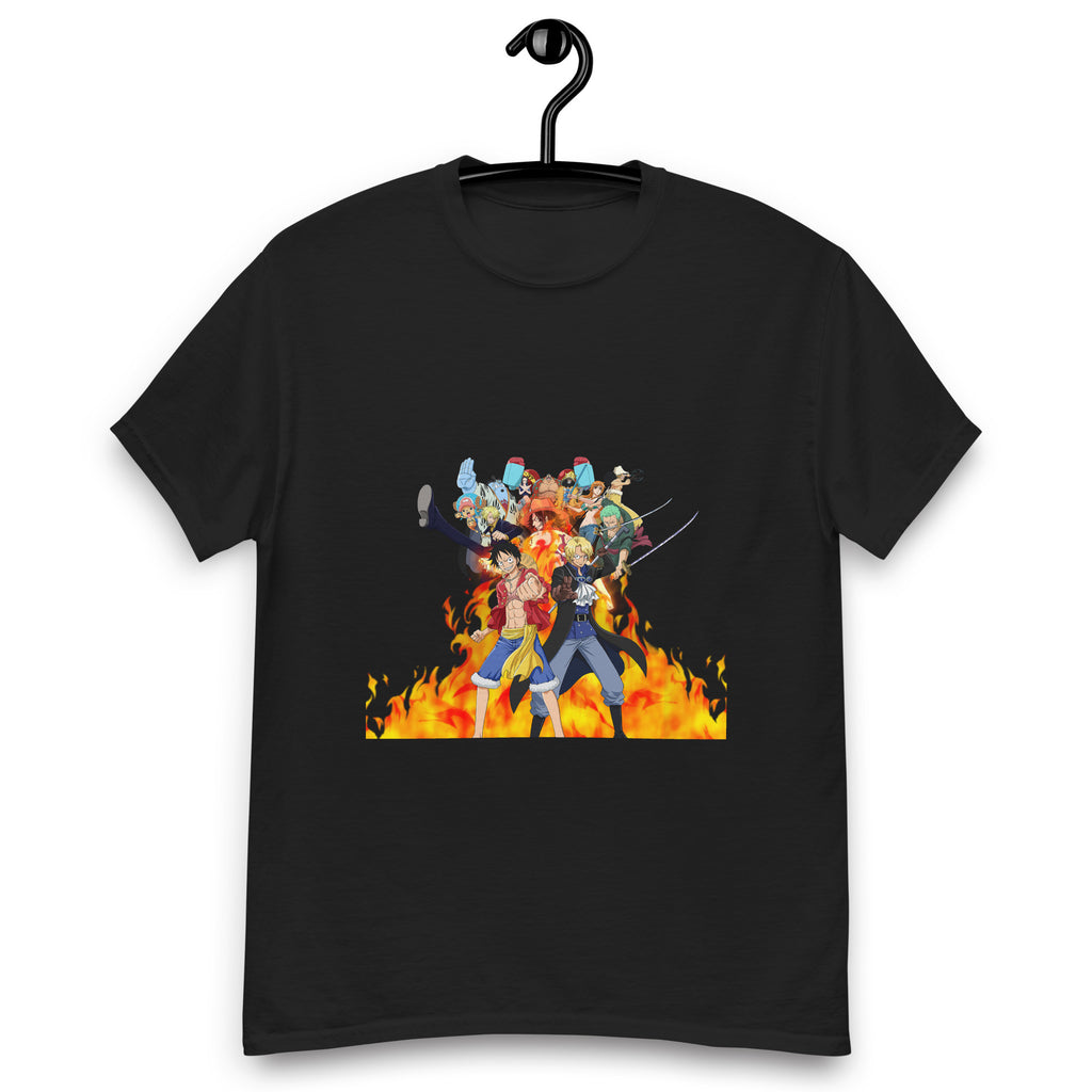 One Piece tees Monkey D. Luffy, Nami, Roronoa Zoro, Shanksn Anime Graphic Tshirt